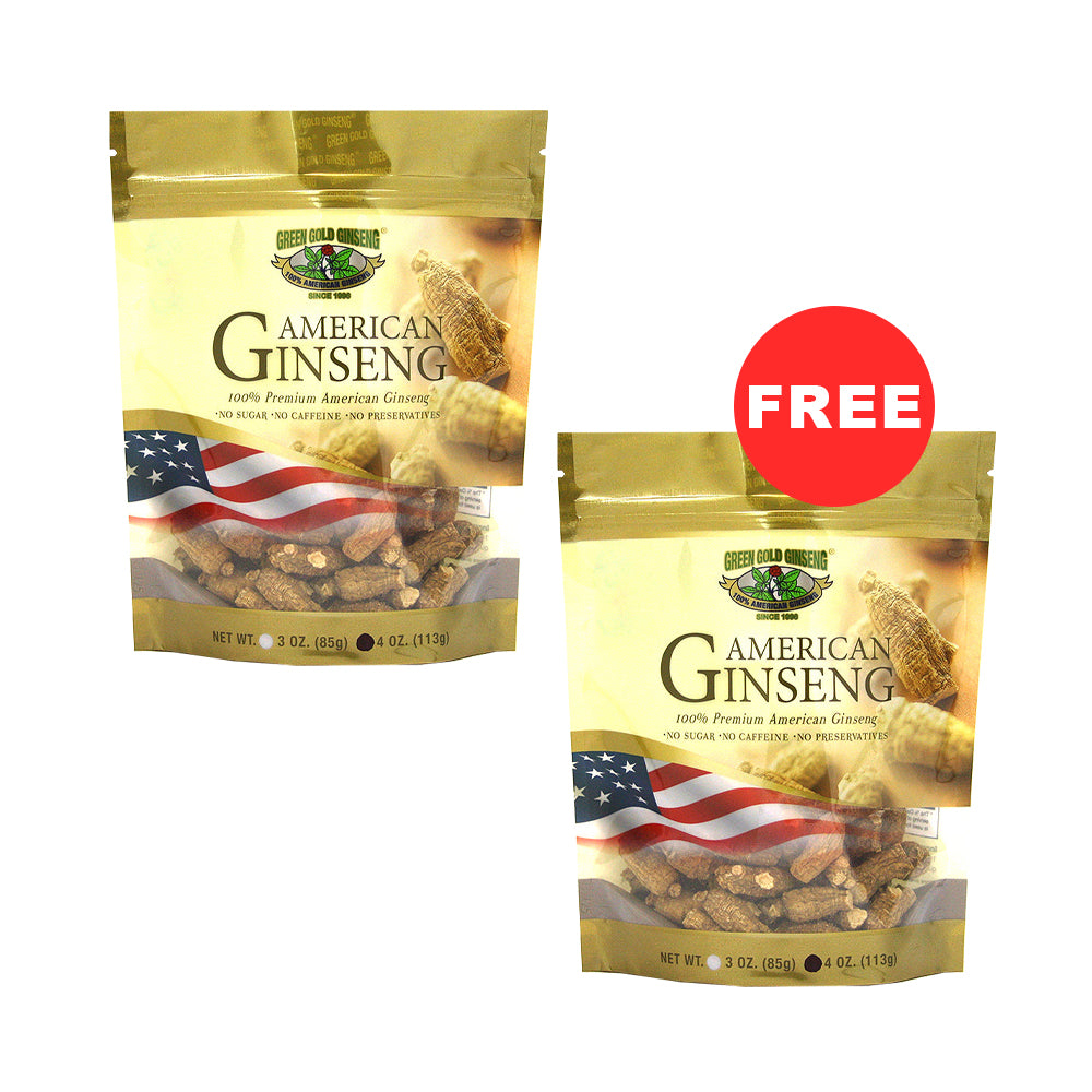 Short American Ginseng Small 4oz bag (Buy 1 Get 1 FREE)