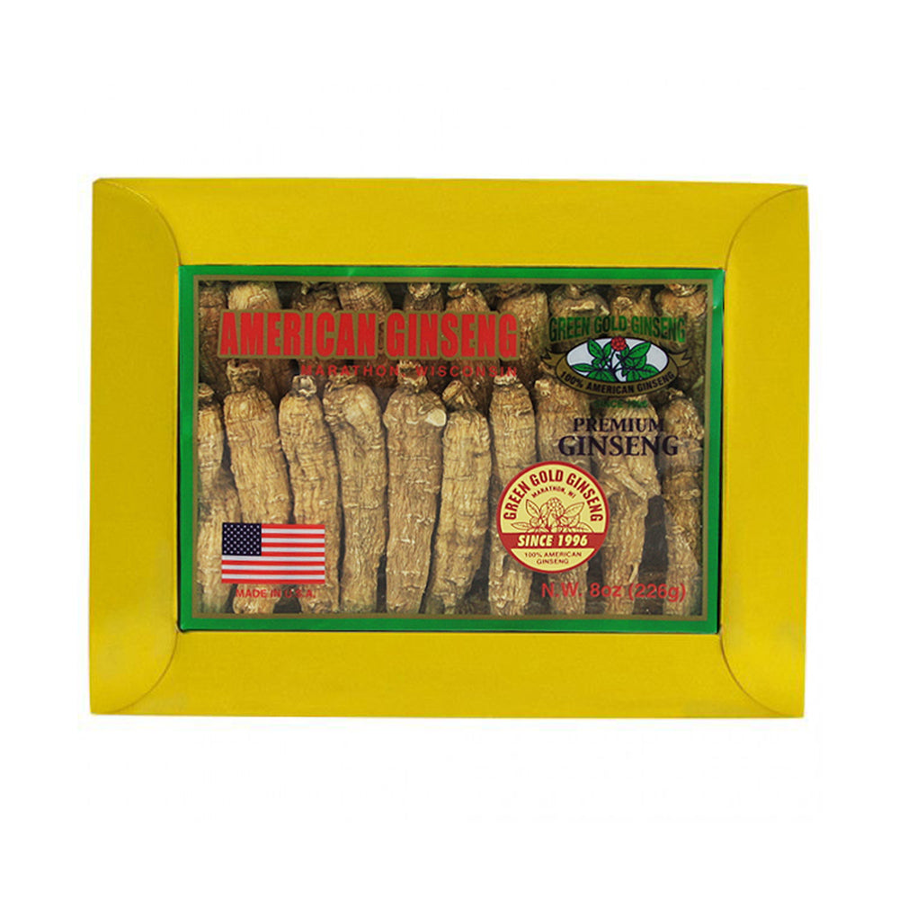 Long American Ginseng Caja Extra Grande de 8oz