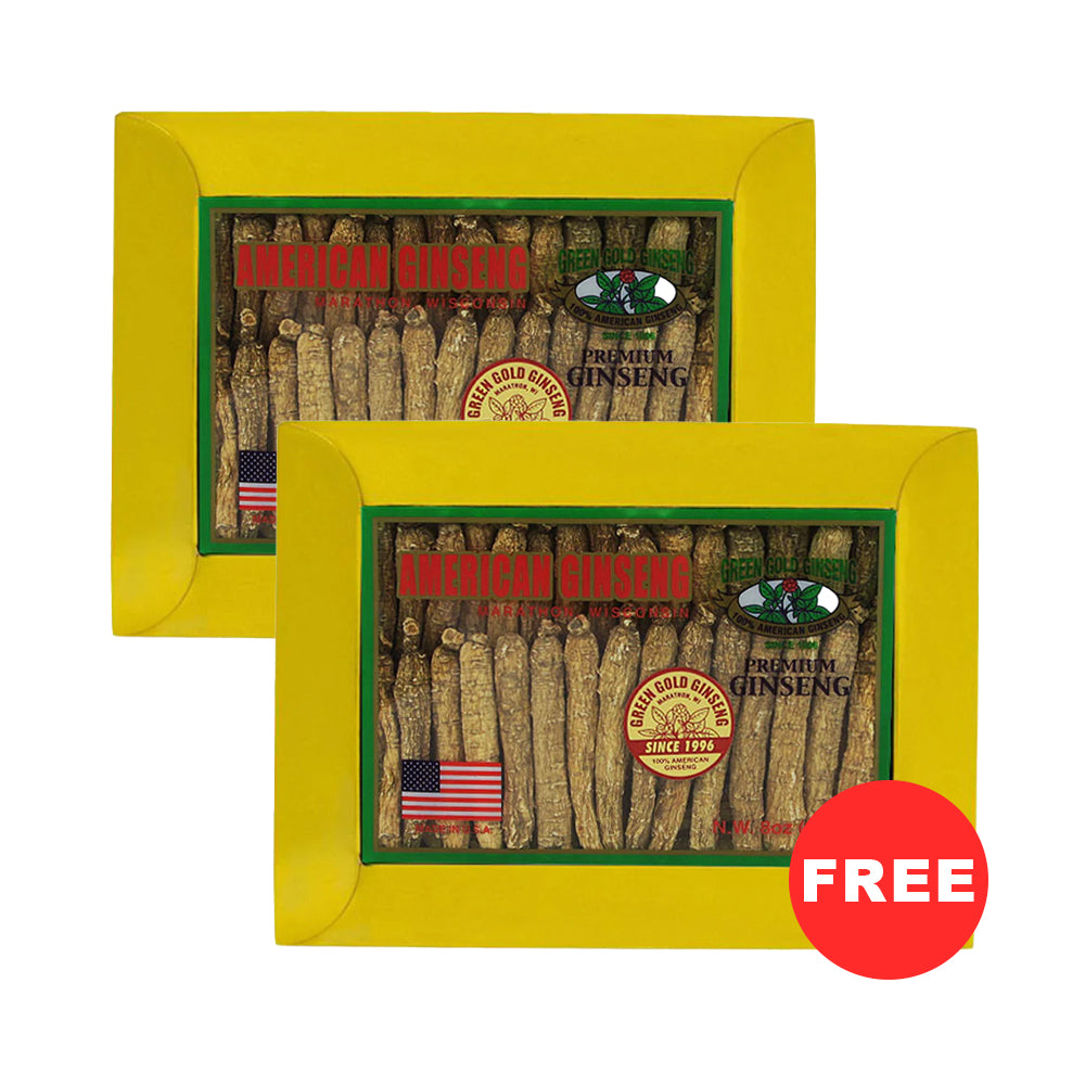 Long American Ginseng Small 8oz box (Buy 1 Get 1 FREE)