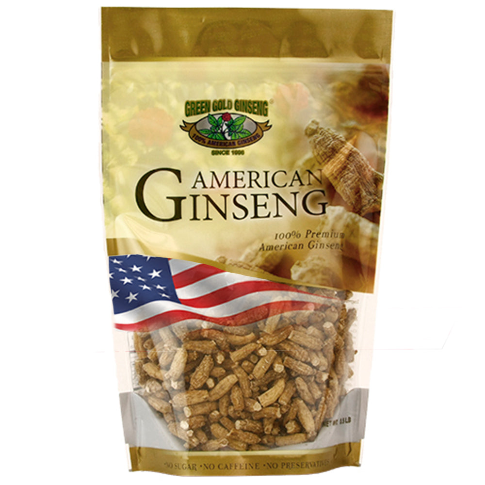 Bolsa pequeña de 8 oz de ginseng americano corto #3