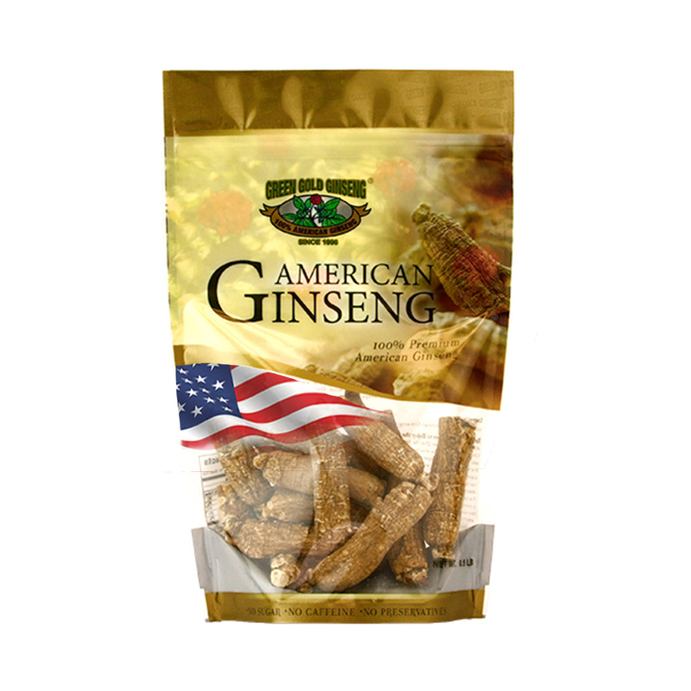 Media bolsa corta de ginseng americano Jumbo de 8 oz