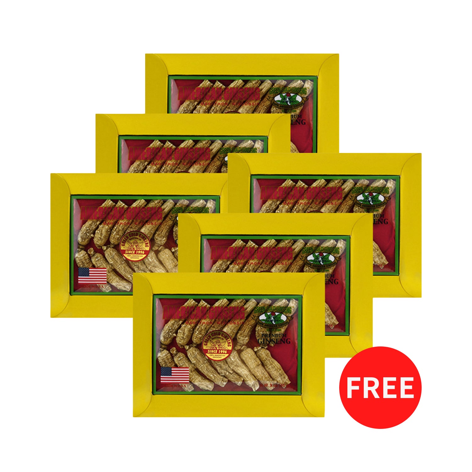 半矮西洋參大號 3oz X 3