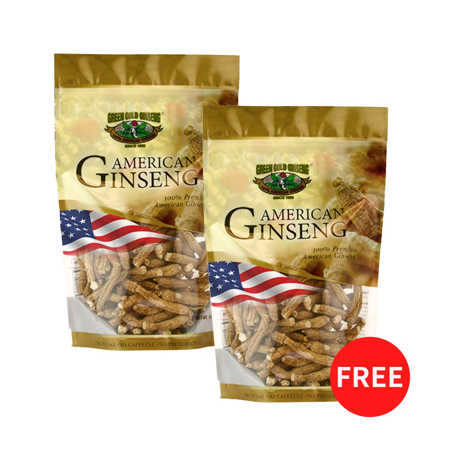 半短西洋參小號 #1 8oz 袋裝