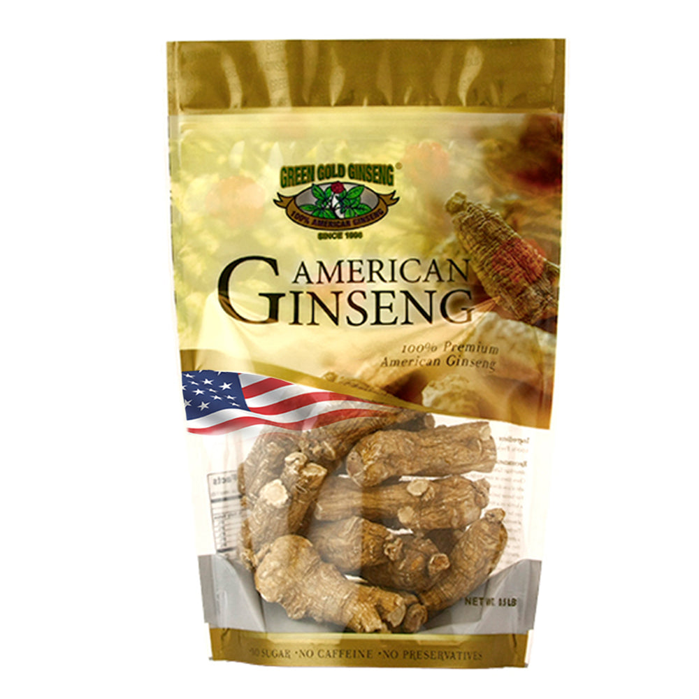 Media bolsa Ginseng Americano Gigante Corto 8oz