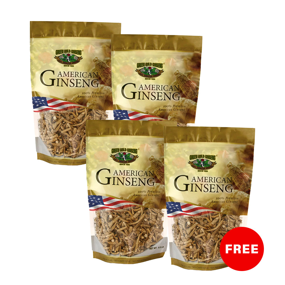 American Ginseng Broken Prong 8oz bag (Buy 2 Get 2 FREE)