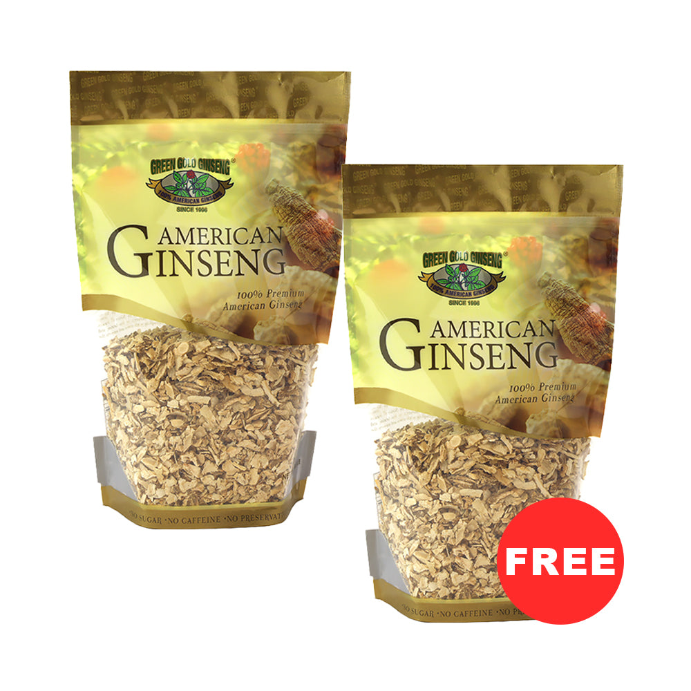 American Ginseng Mini Slice 8oz bag (Buy 1 Get 1 FREE)