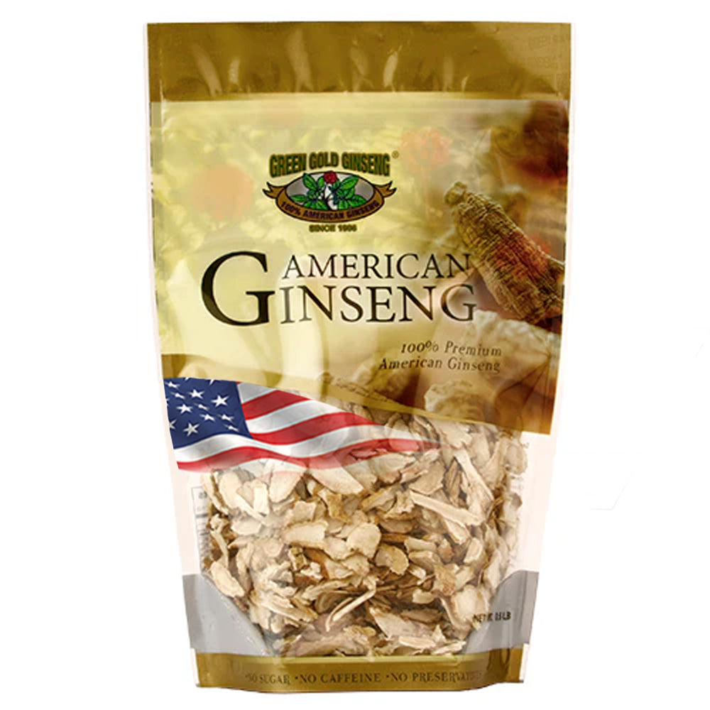 American Ginseng Slice Small Size 8oz bag