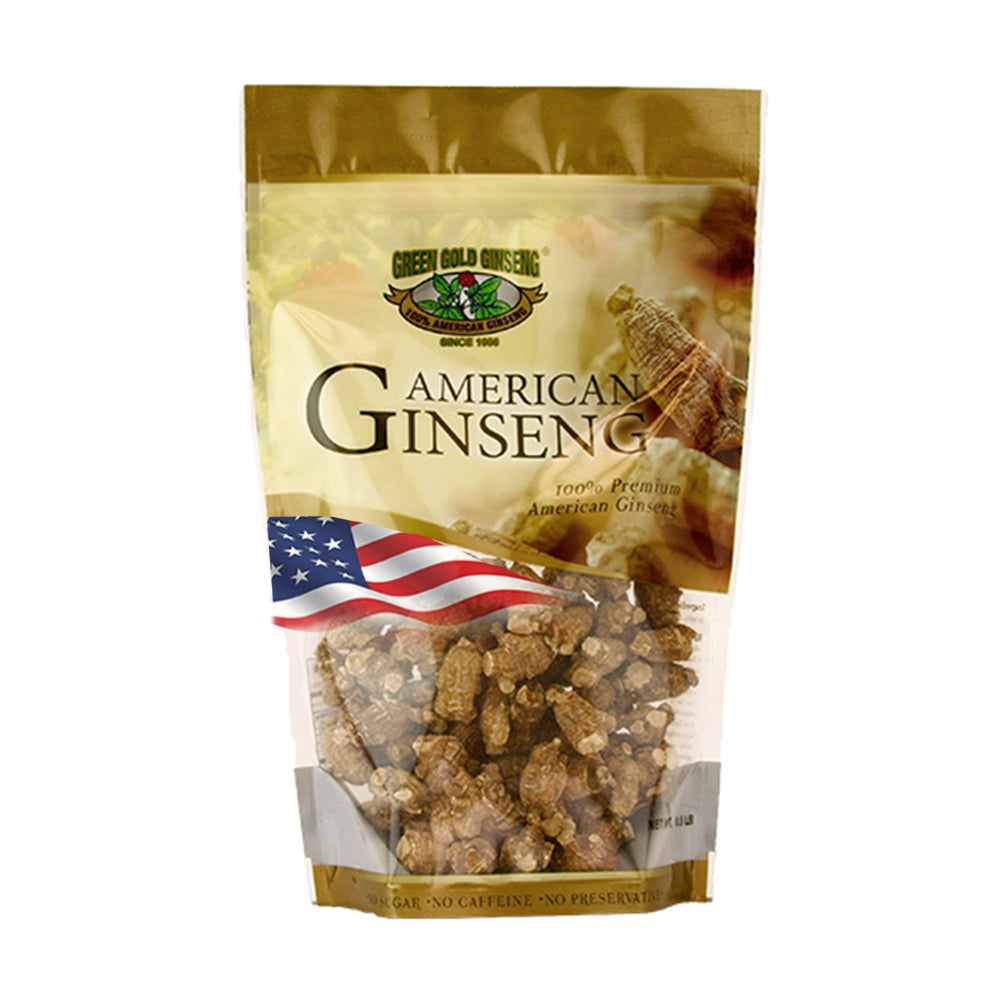 Bullet American Ginseng Bolsa mediana pequeña de 8 oz
