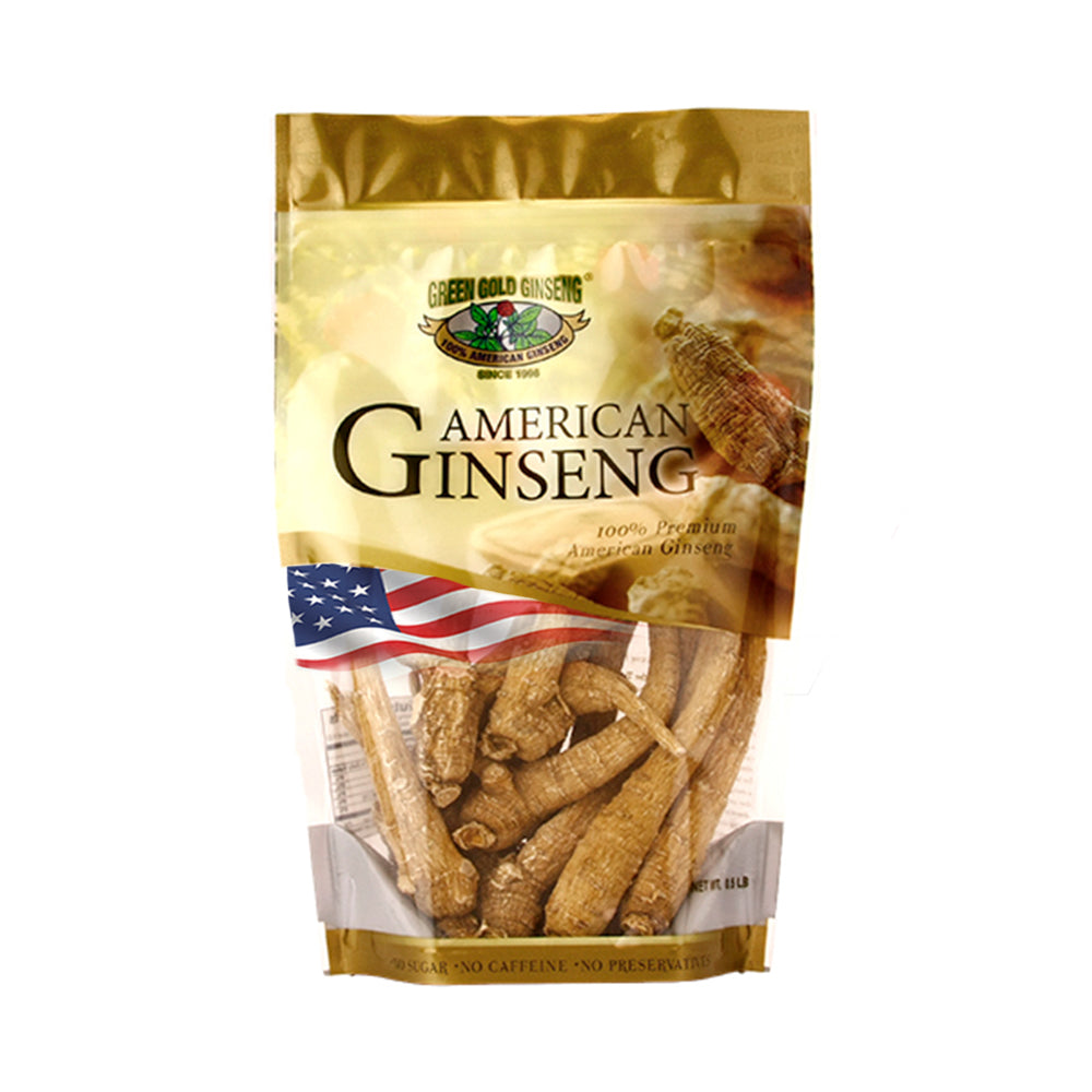 Ungraded American Ginseng Large Root 8oz bag