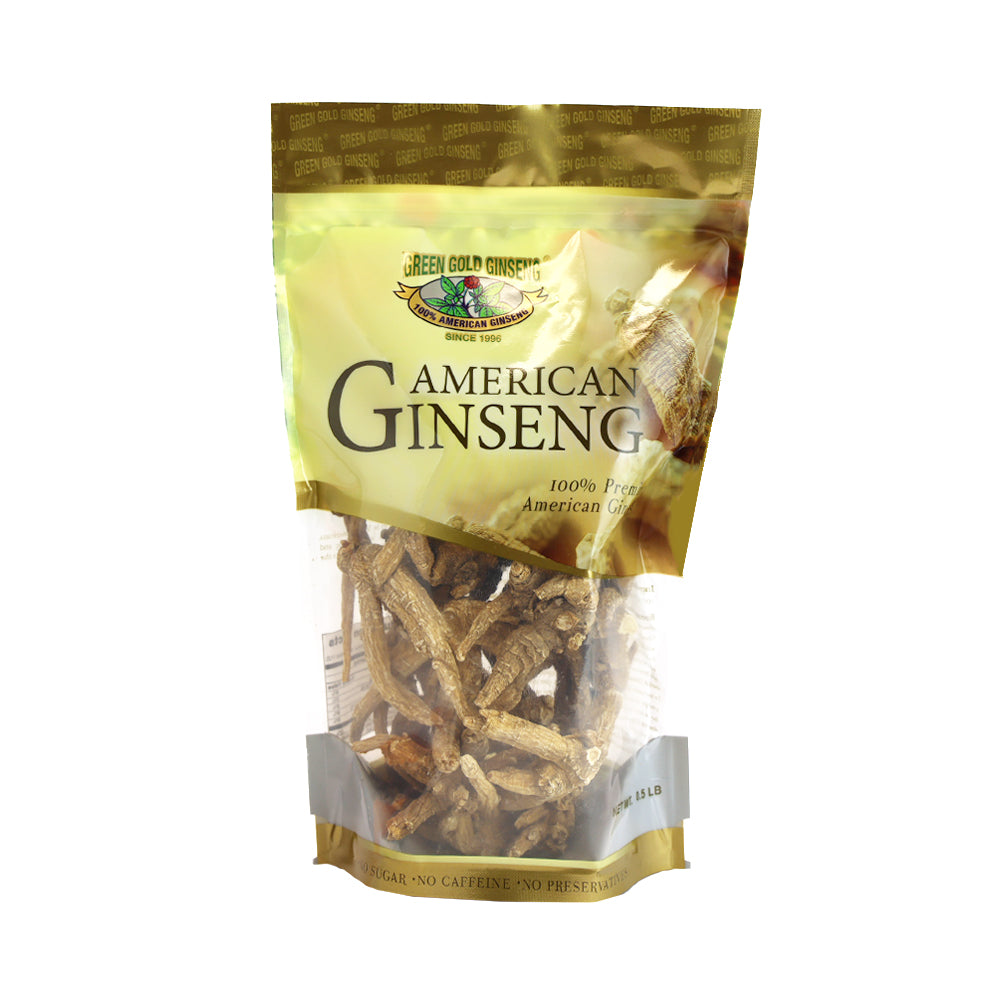 Ungraded American Ginseng Root Dragon Claw Small 8oz bag (Buy 1 Get 1 FREE)