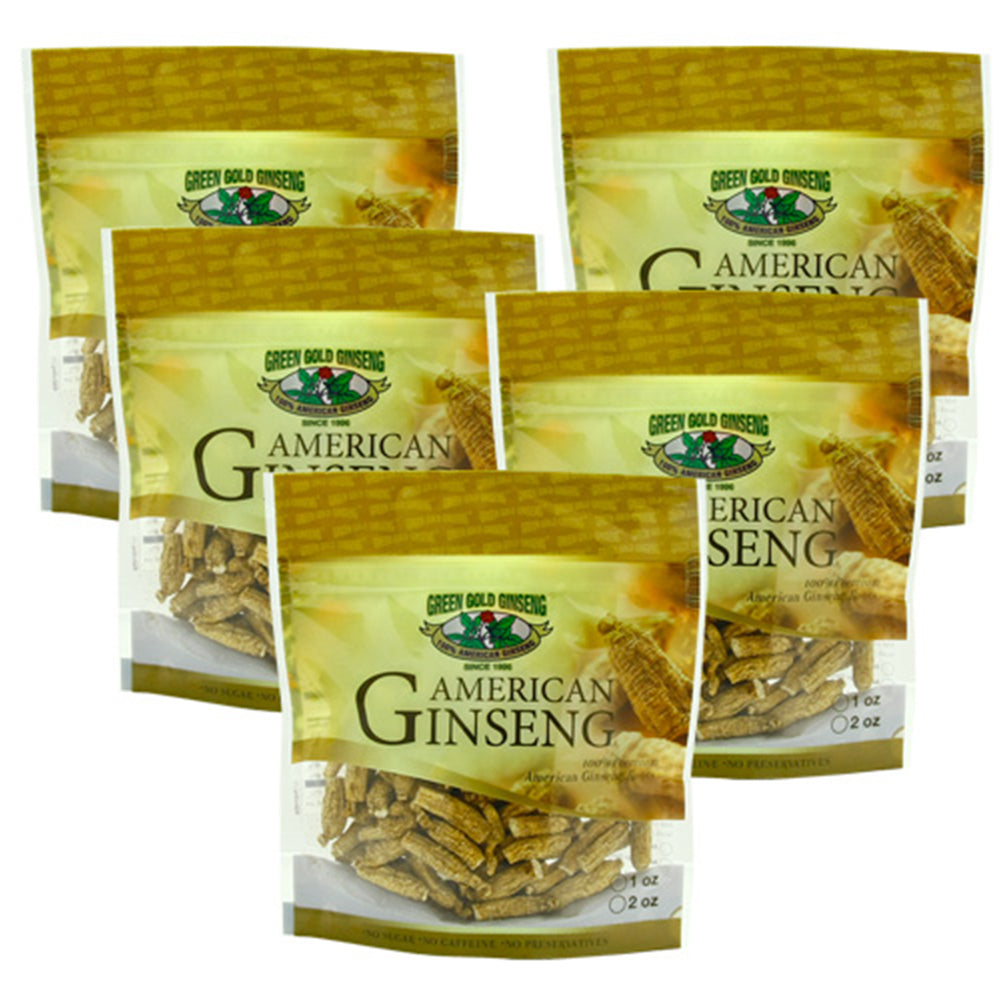 Ginseng Americano Corto Pequeño #3 2oz X 5