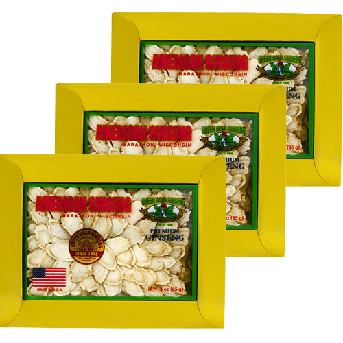 American Ginseng Slice 3oz x 3 boxes