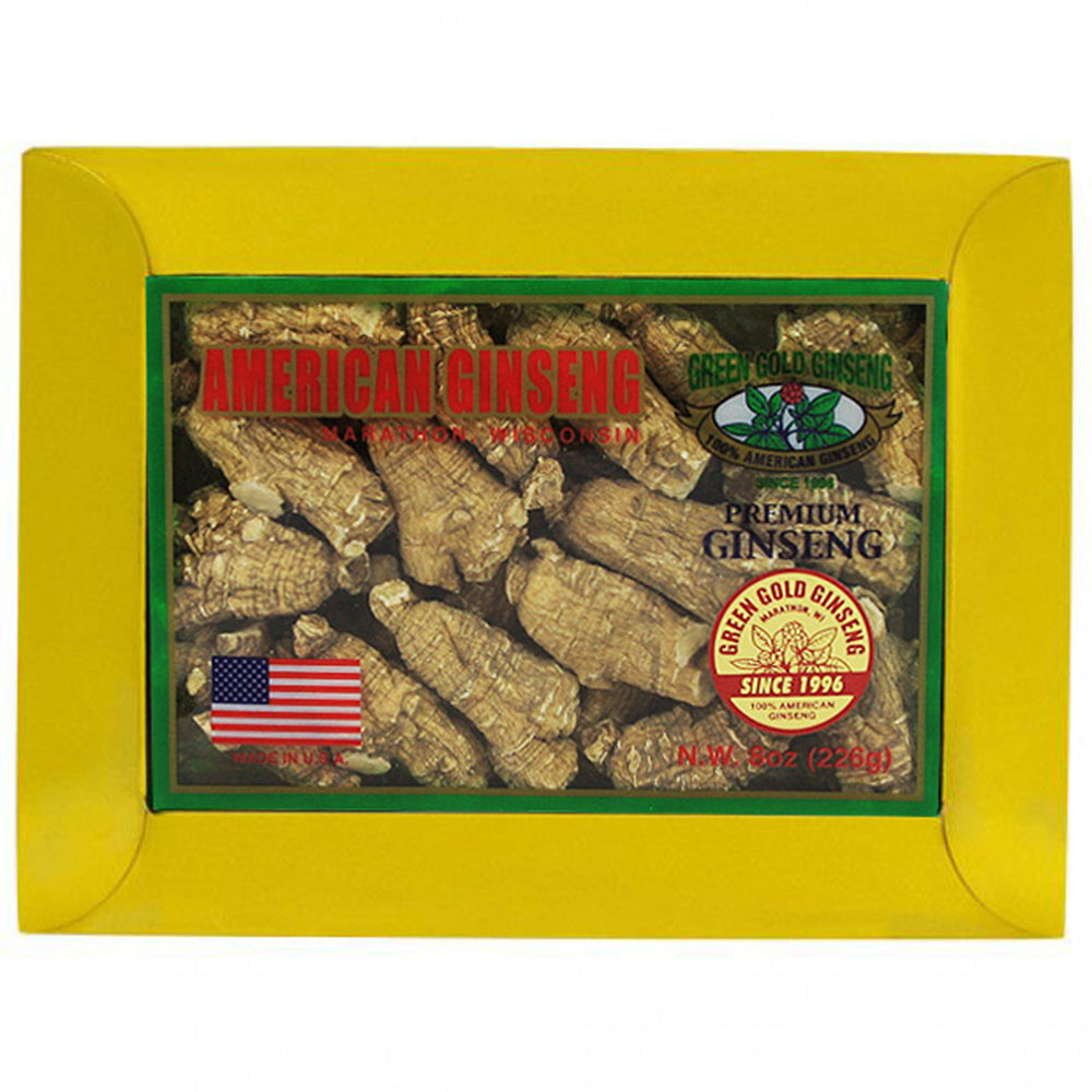 Caja corta Jumbo de 8oz de Ginseng Americano