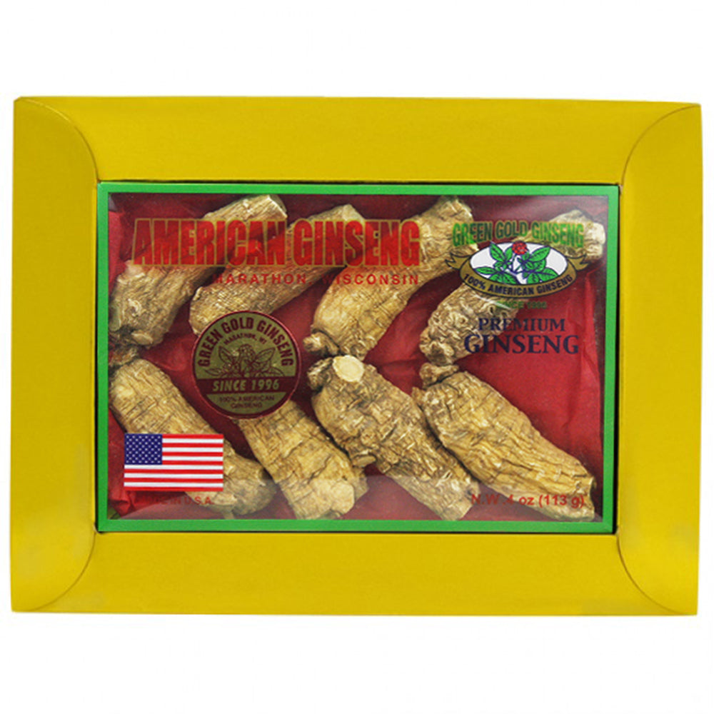 Media caja Ginseng Americano Gigante Corto 4oz