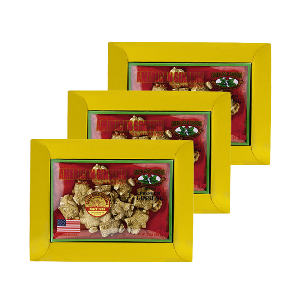 Bullet American Ginseng Jumbo 3oz x 3