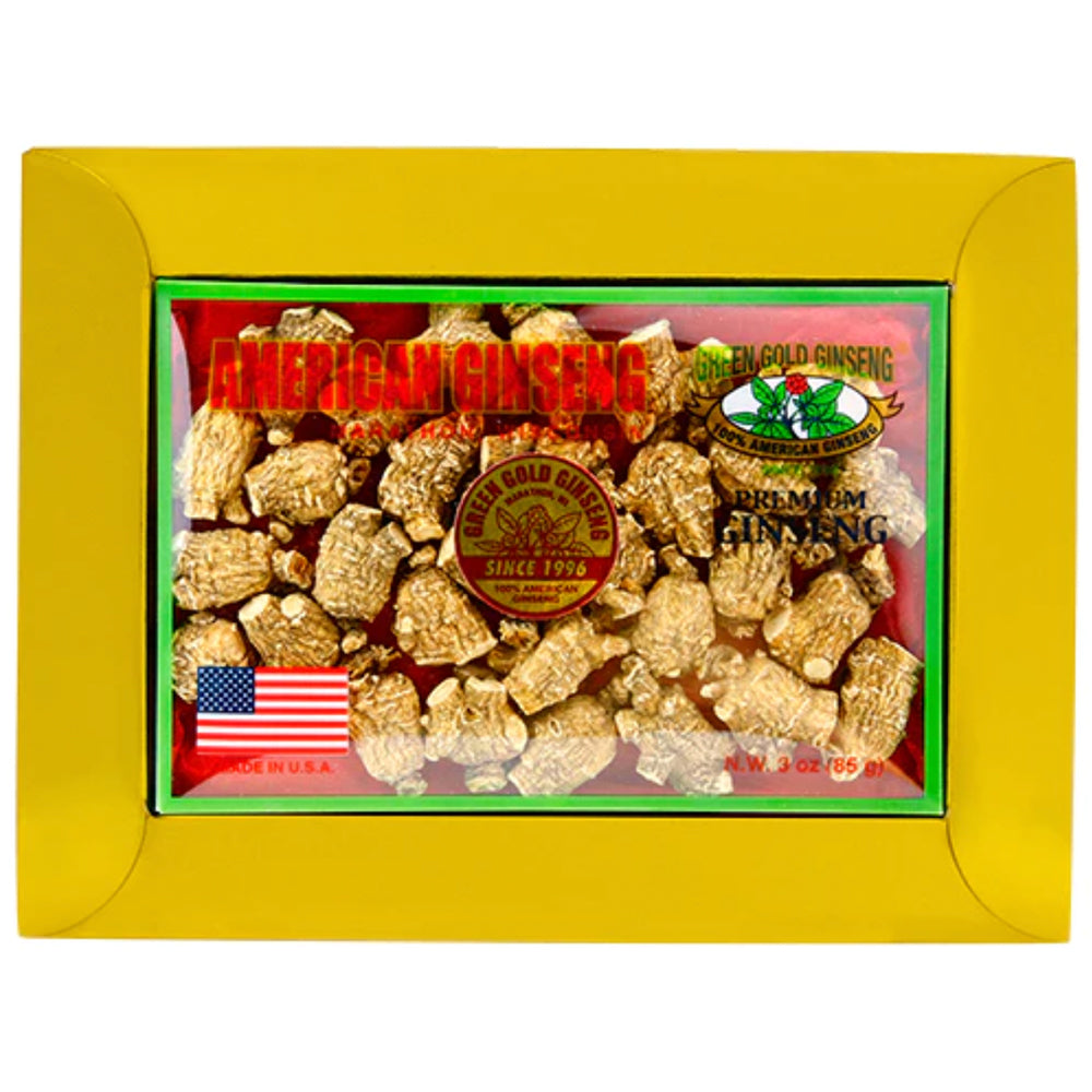 Bullet American Ginseng Mediano Pequeño Caja de 3oz