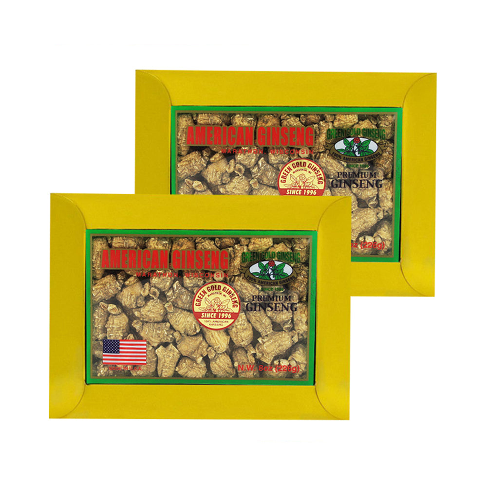 American Ginseng Bullet Mediano Pequeño 8oz Caja X 2