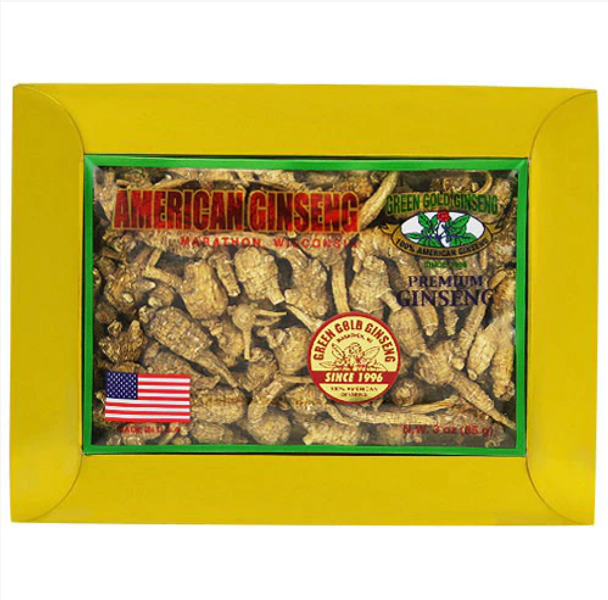 Bullet American Ginseng Round Tail caja de 3oz
