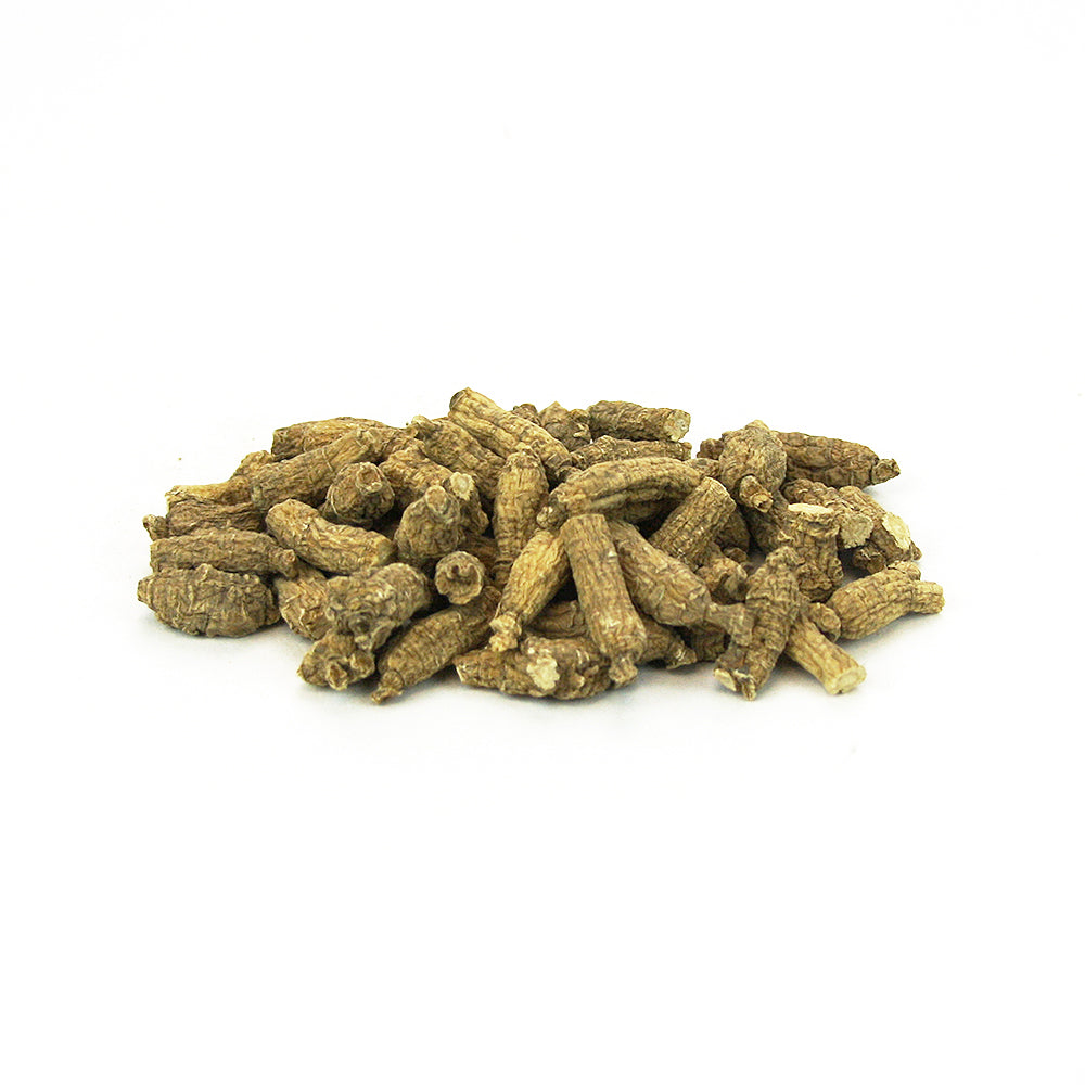 Bolsa corta de 4 oz de ginseng americano extra extra pequeño