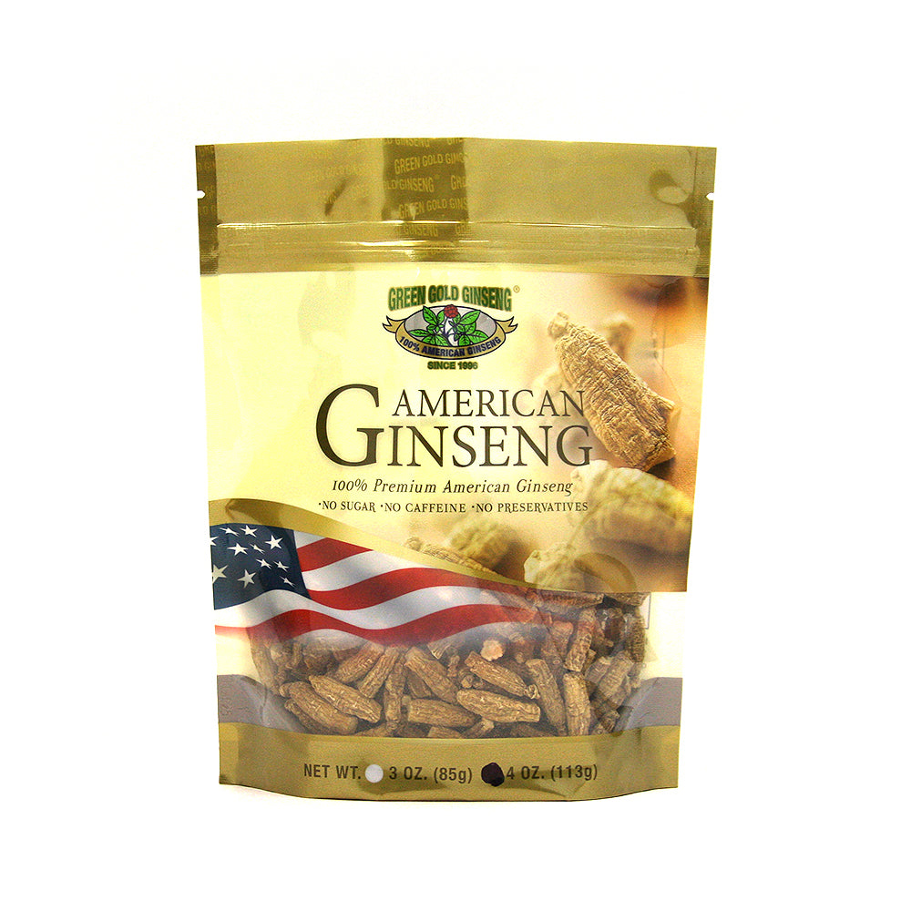 Bolsa pequeña de 4 oz de ginseng americano corto #3