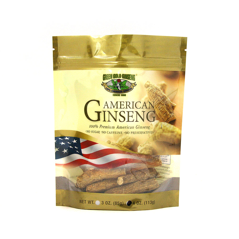 Half Short American Ginseng Large 4oz bag ( Buy 1 Get 1 FREE)