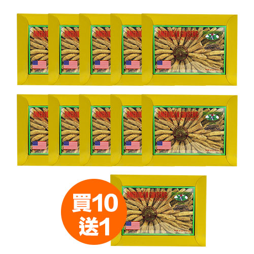 American Ginseng Prong Large 4oz box x 11 ( buy 10 get 1 free)
