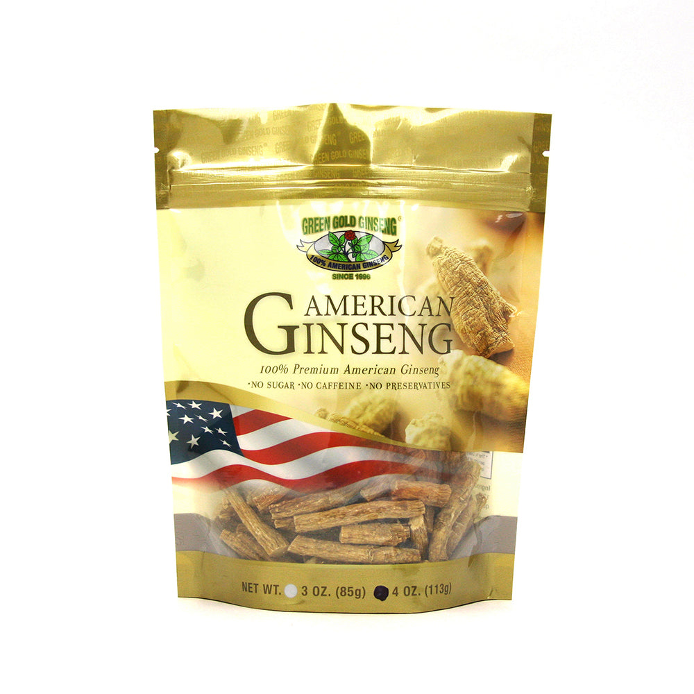 American Ginseng Prong Medium 4oz bag