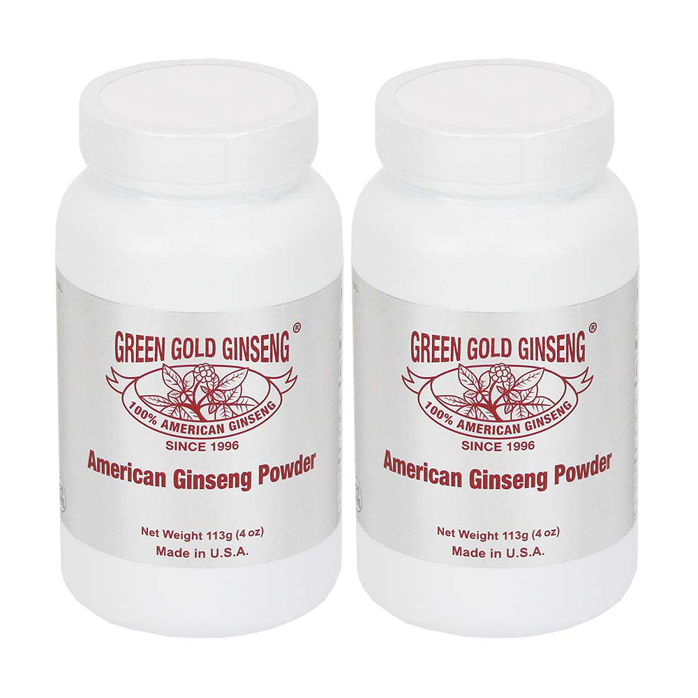 American Ginseng Powder 4oz per Bottle * 2