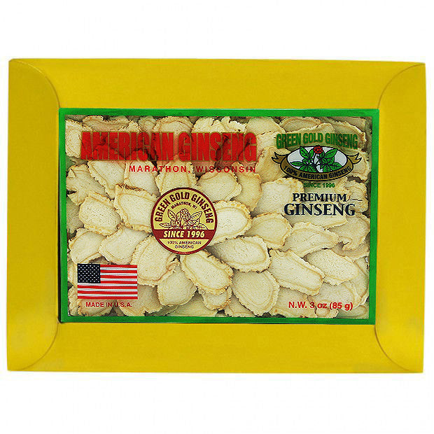 American Ginseng Slice 3oz box