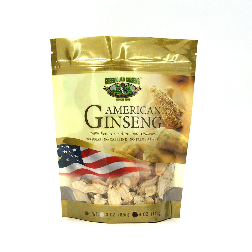 American Ginseng Slice 4oz bag