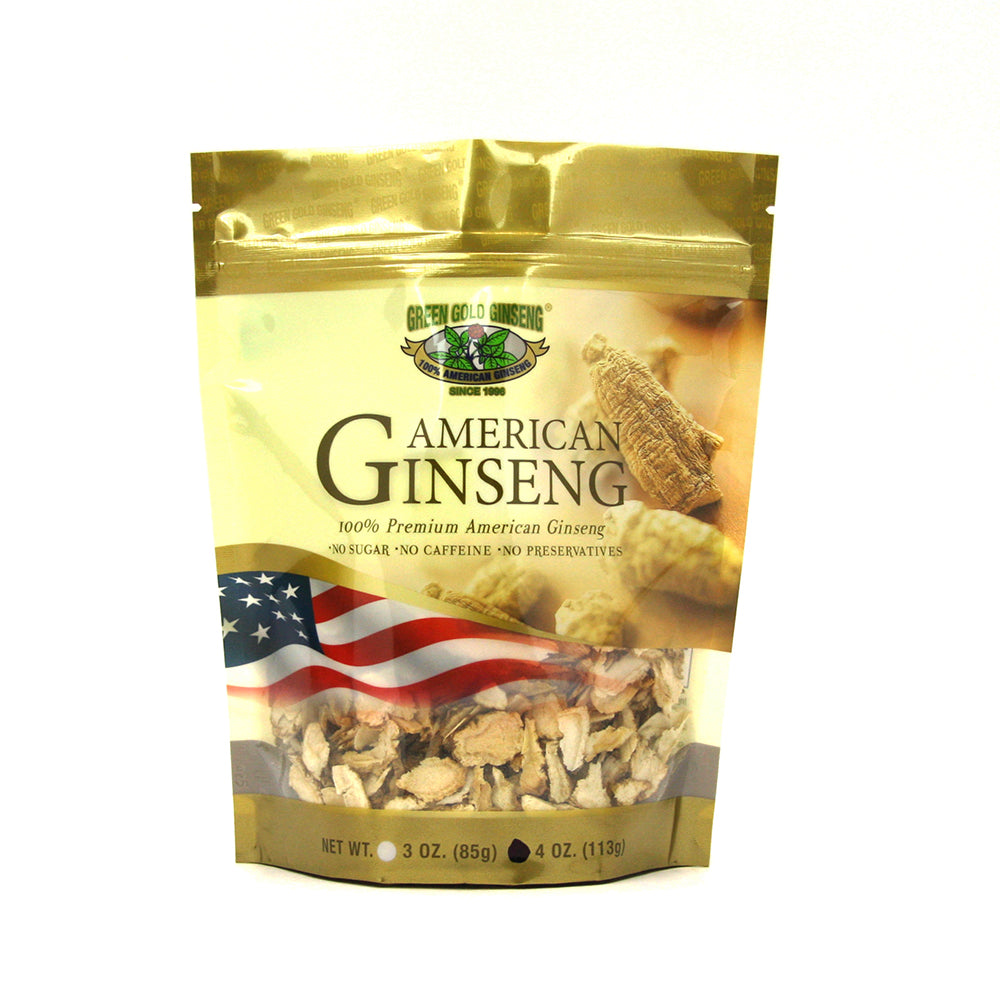 American Ginseng Slice Small Size 4oz bag