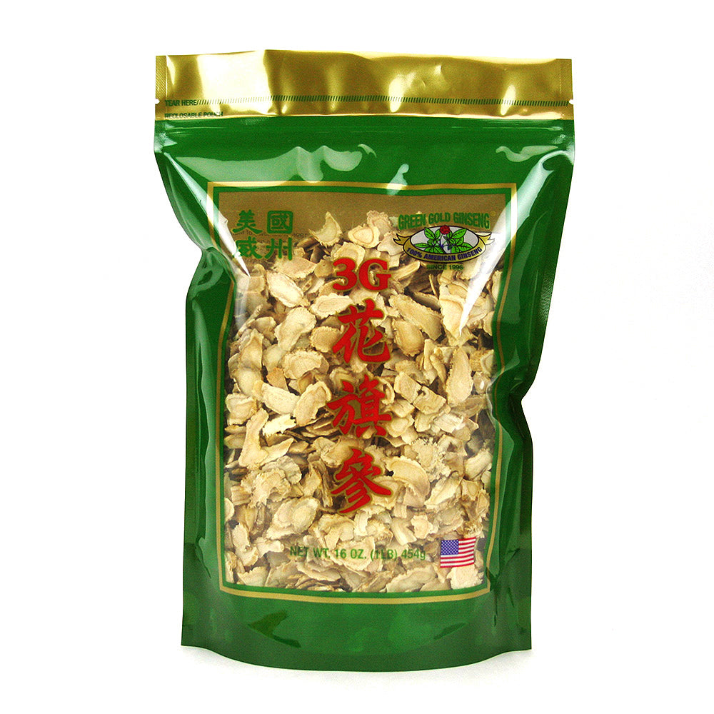 American Ginseng Low Grade Slice Small Size 1lb