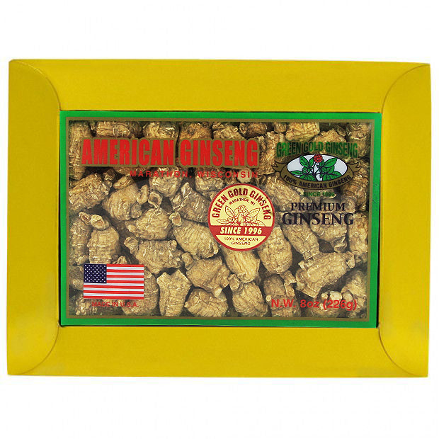 Bullet American Ginseng Mediano Pequeño Caja de 8oz