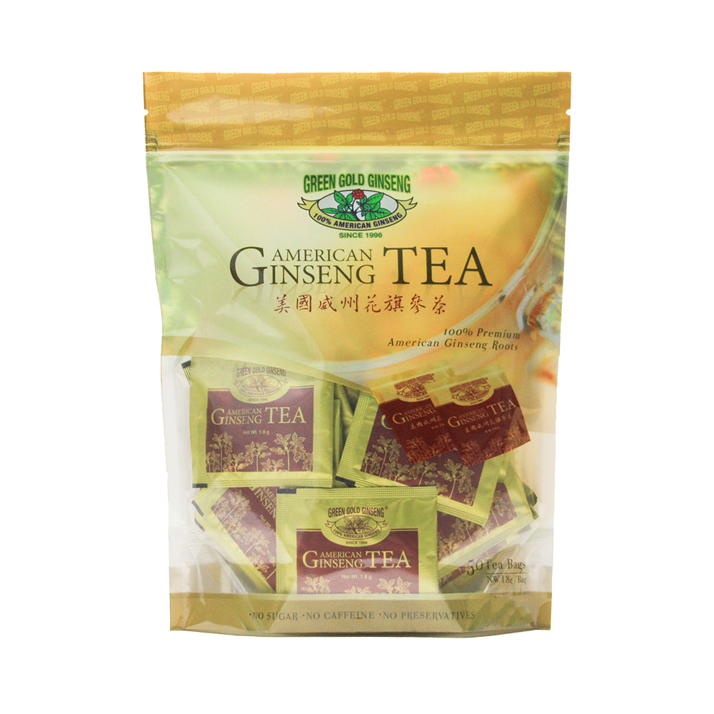 American Ginseng Tea 50 bags package