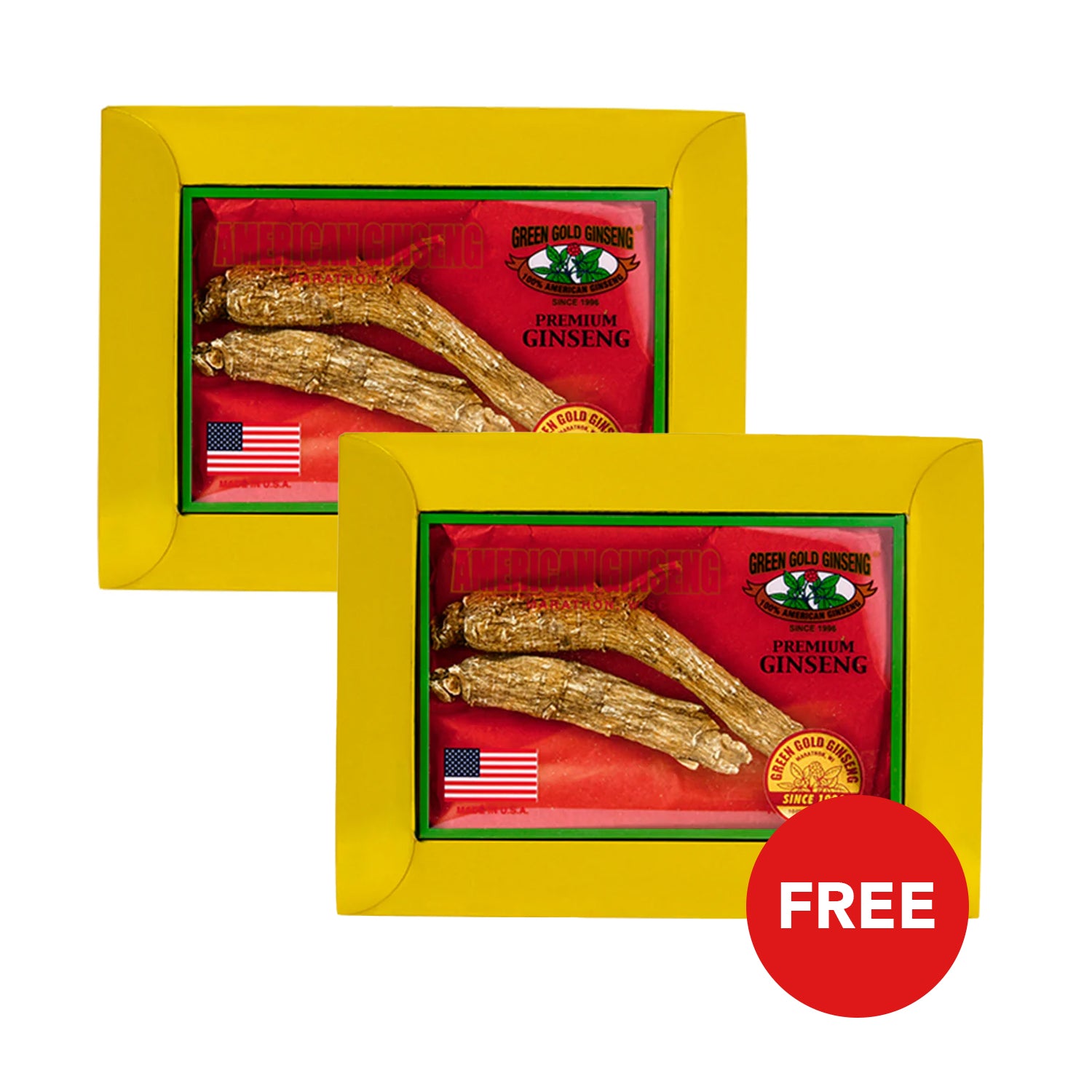 未分級西洋參雙根禮盒裝 1.92oz