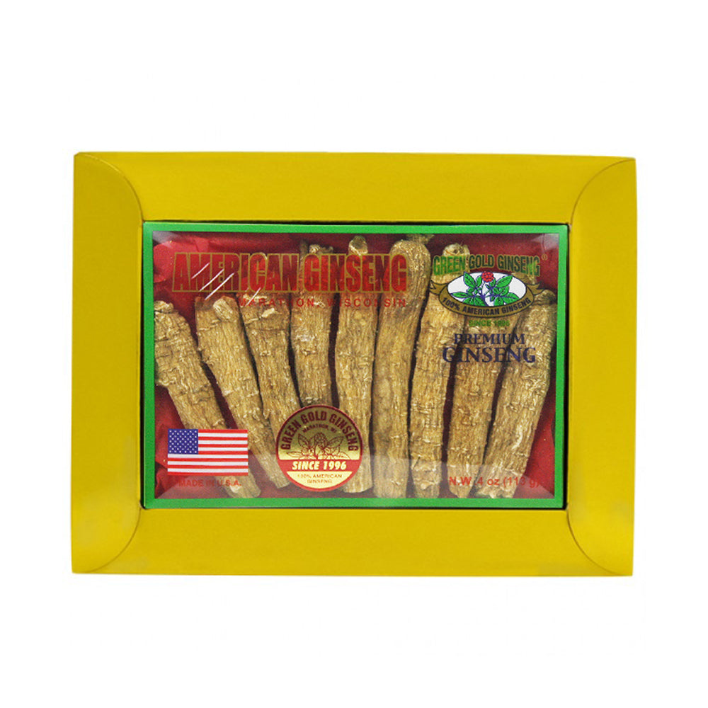 Caja larga de 4oz de Ginseng Americano Jumbo