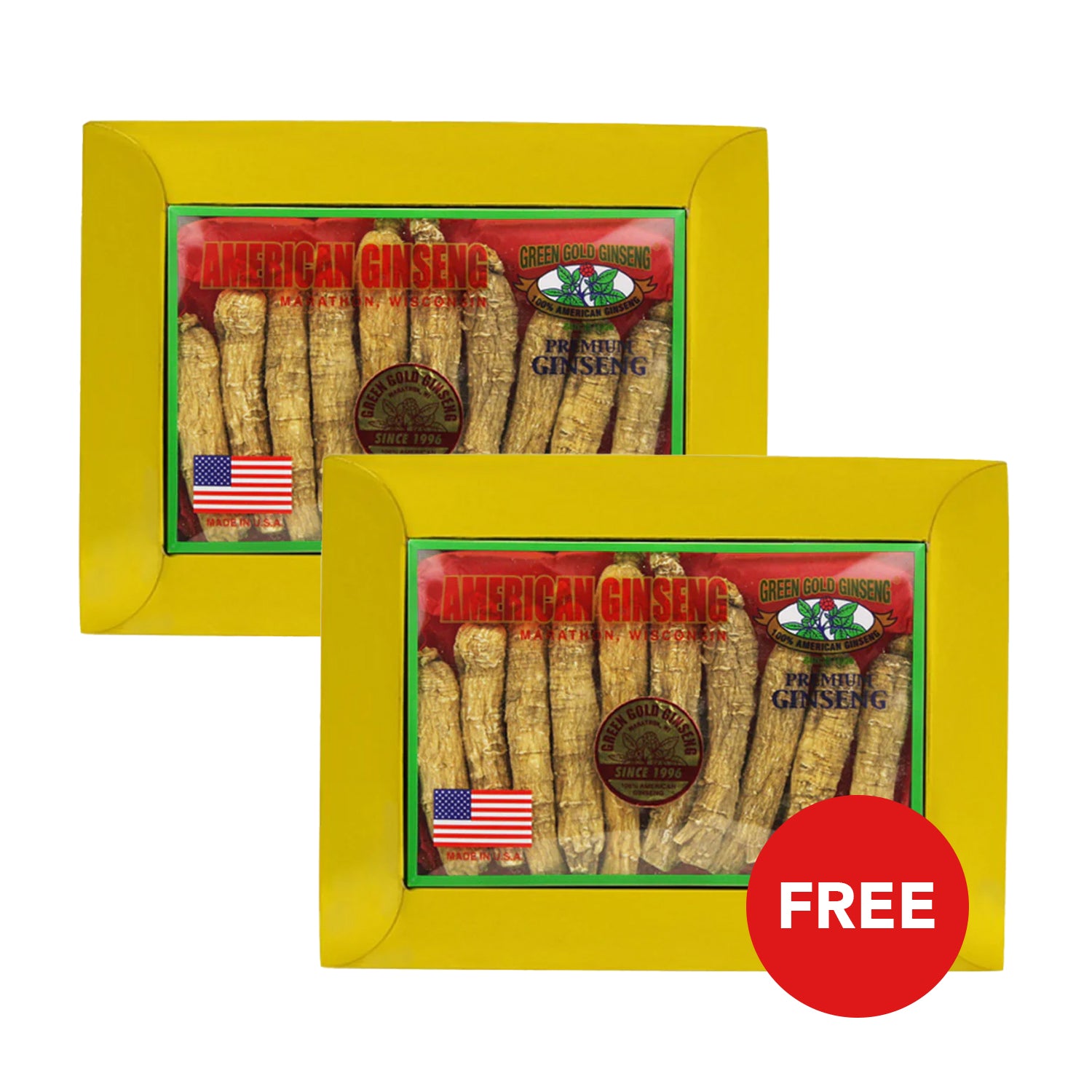 Long American Ginseng Extra Large 4oz box (Buy 1 Get 1 FREE)