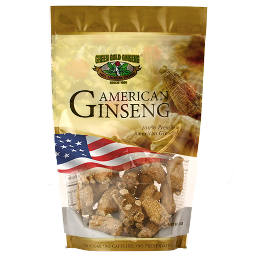 Bolsa corta Jumbo de ginseng americano de 8 oz