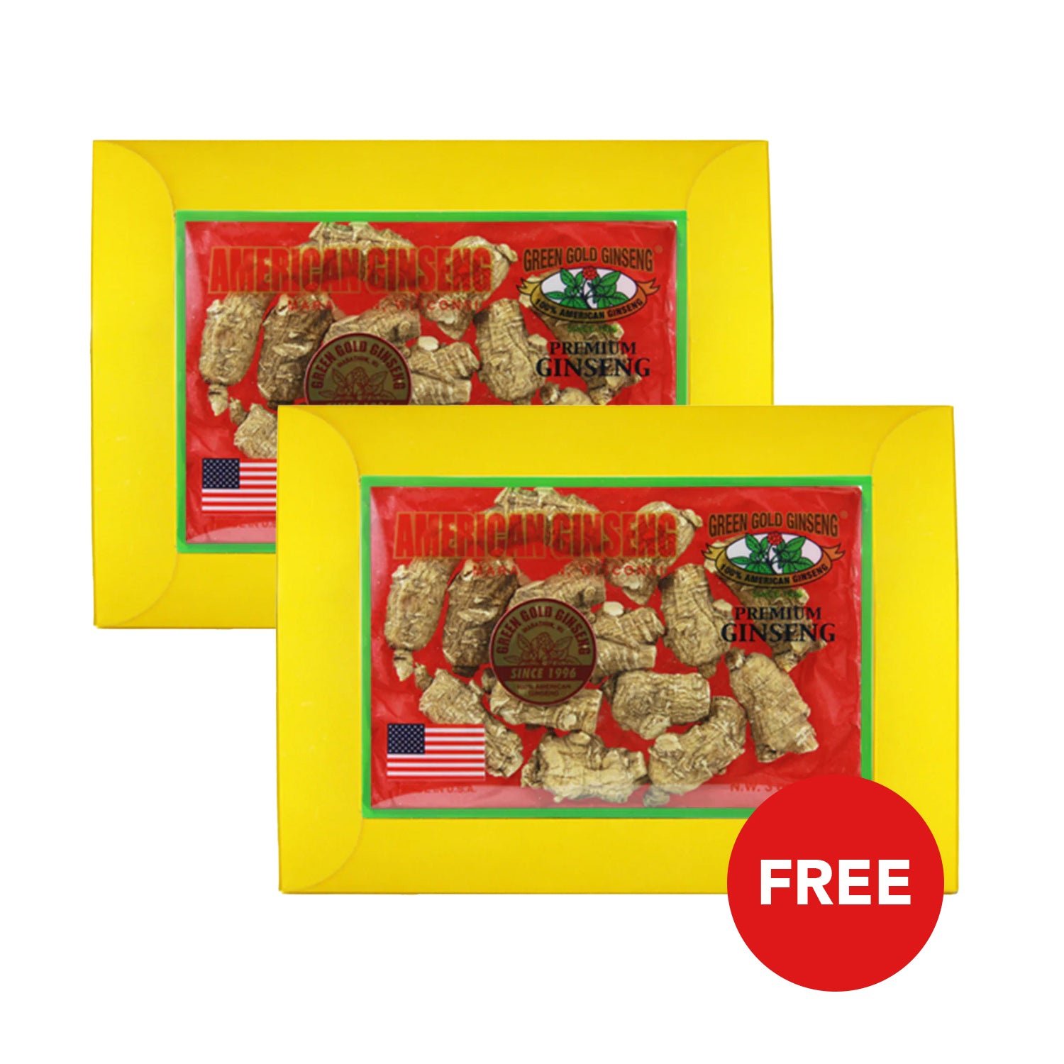 Short American Ginseng Extra Large 3oz box (Buy 1 Get 1 FREE)