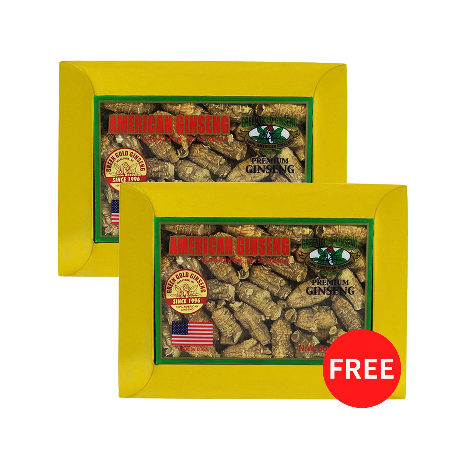 矮花旗參中號 8oz 盒裝