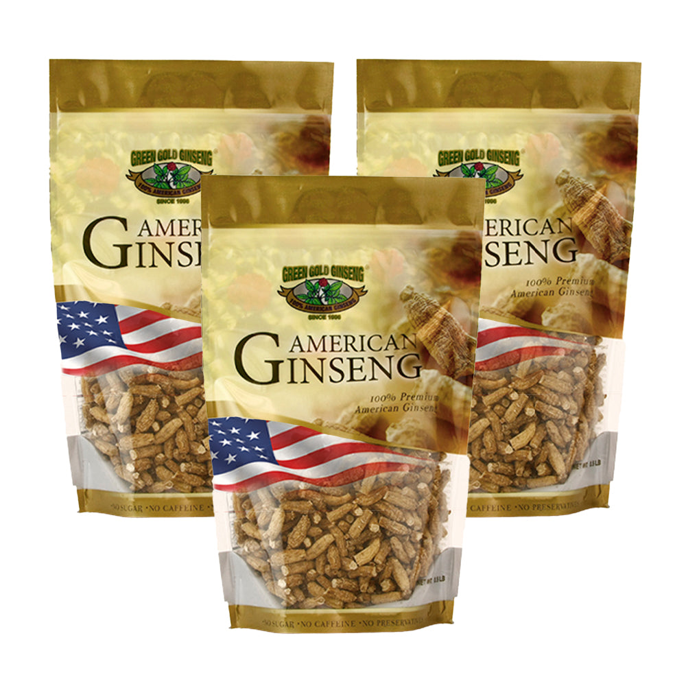 Short American Ginseng Small #3 8oz bag