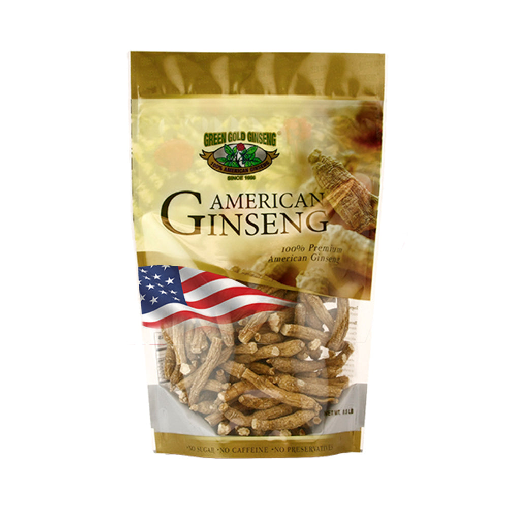 Ginseng americano medio corto, bolsa pequeña n.º 1 de 8 oz