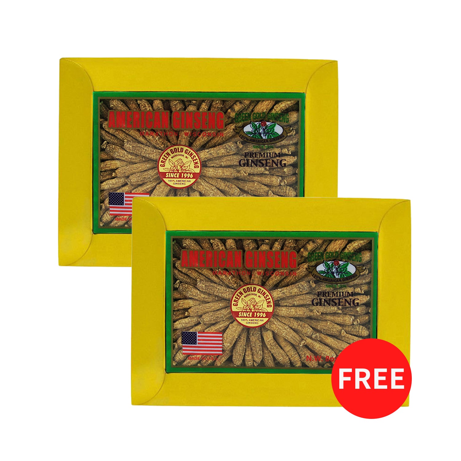 半矮西洋參小號 #2 8oz 盒裝