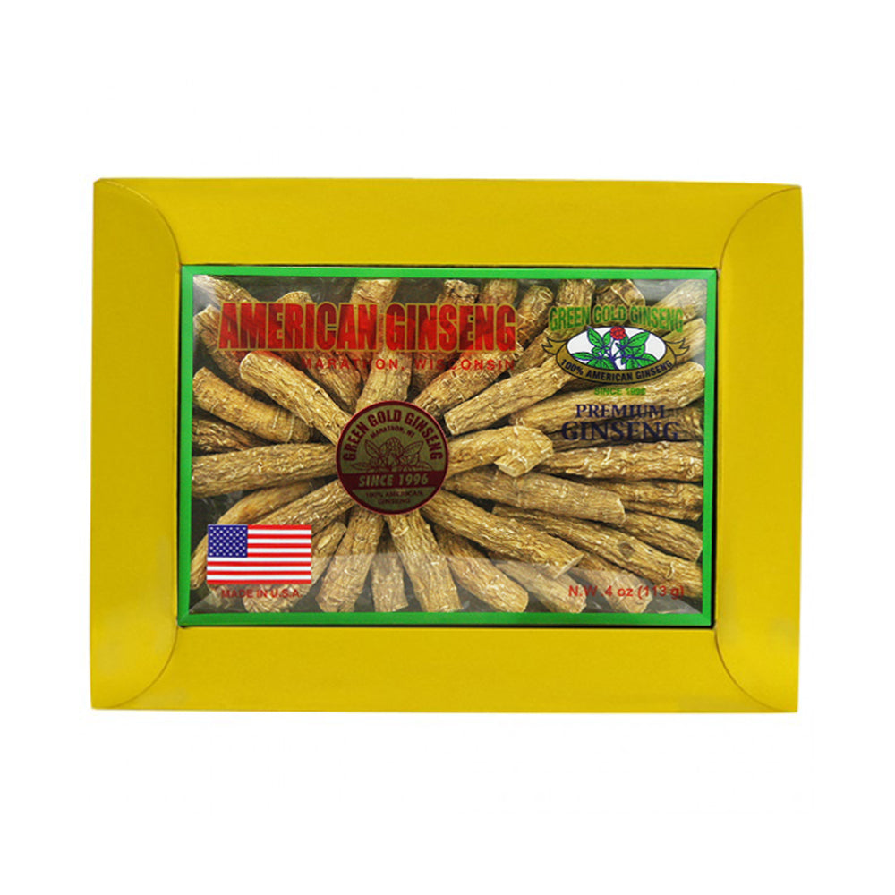 American Ginseng Prong Jumbo 4oz box