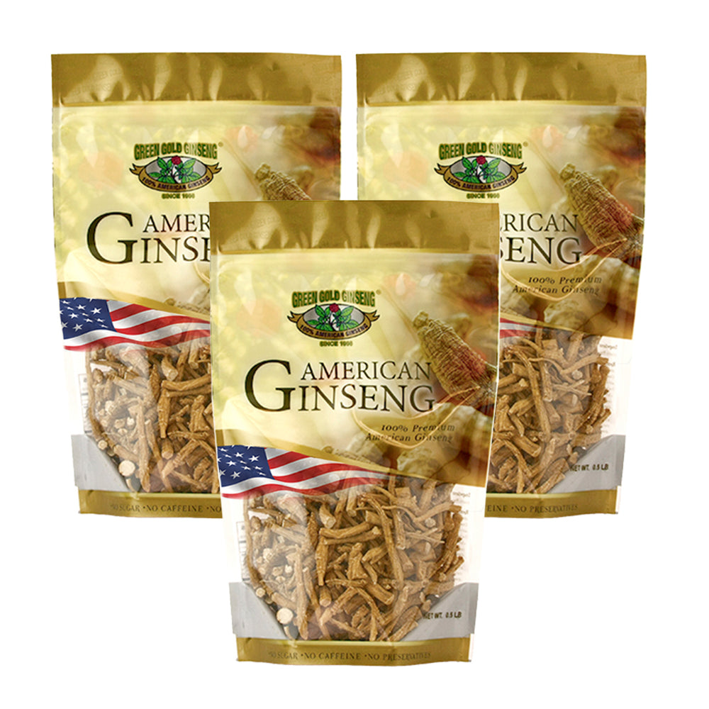 American Ginseng Prong 8oz bag x 3
