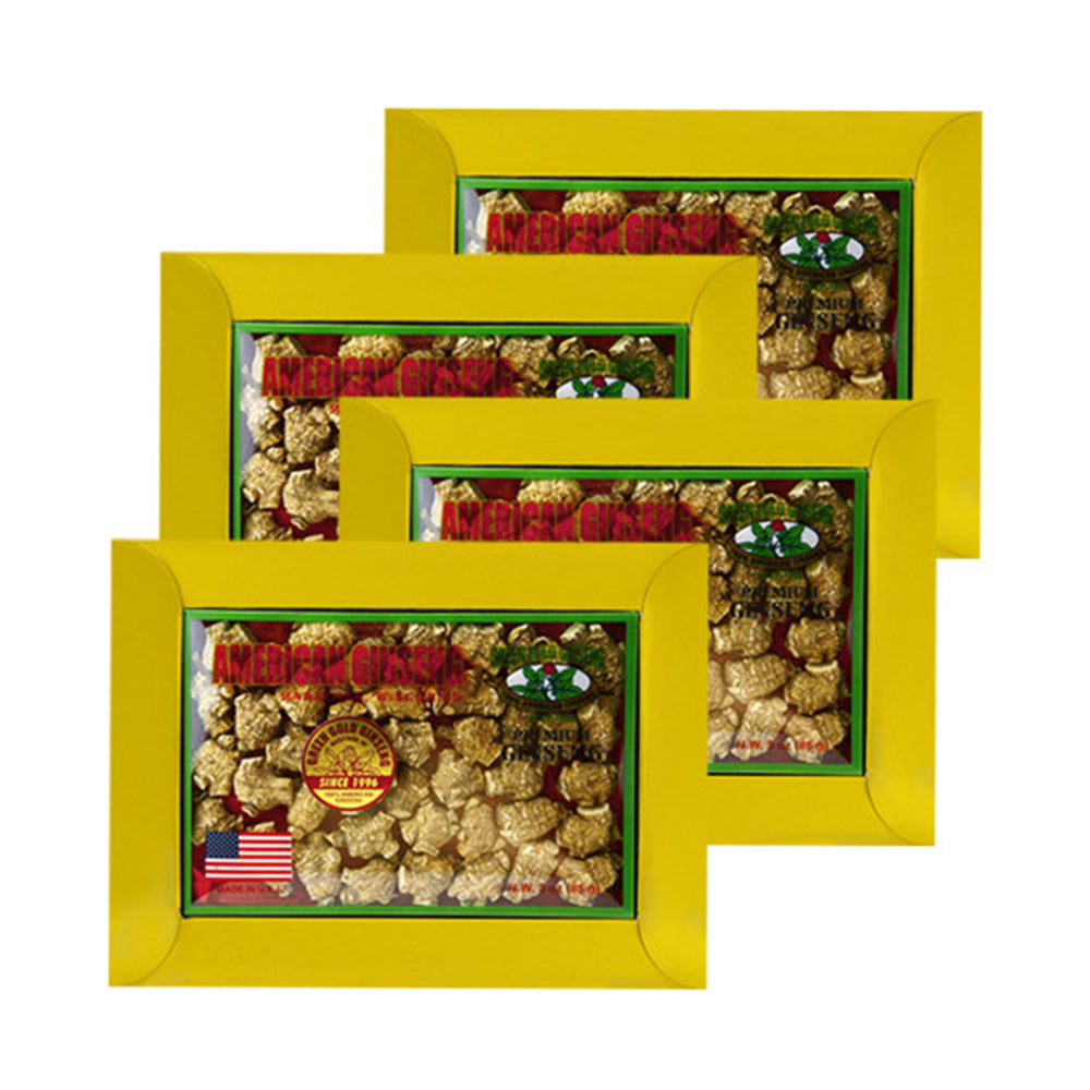 Ginseng Americano Bullet Pequeño 3oz x 4