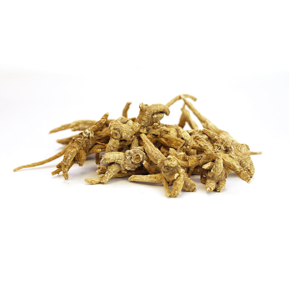 Bolsa de 8 oz de raíz pequeña de ginseng americano sin clasificar