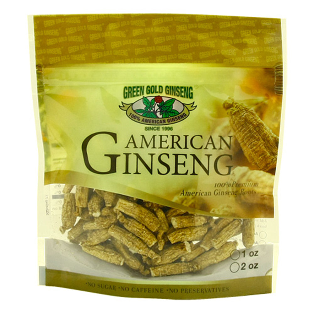 Bolsa pequeña de 2 oz de ginseng americano corto #3