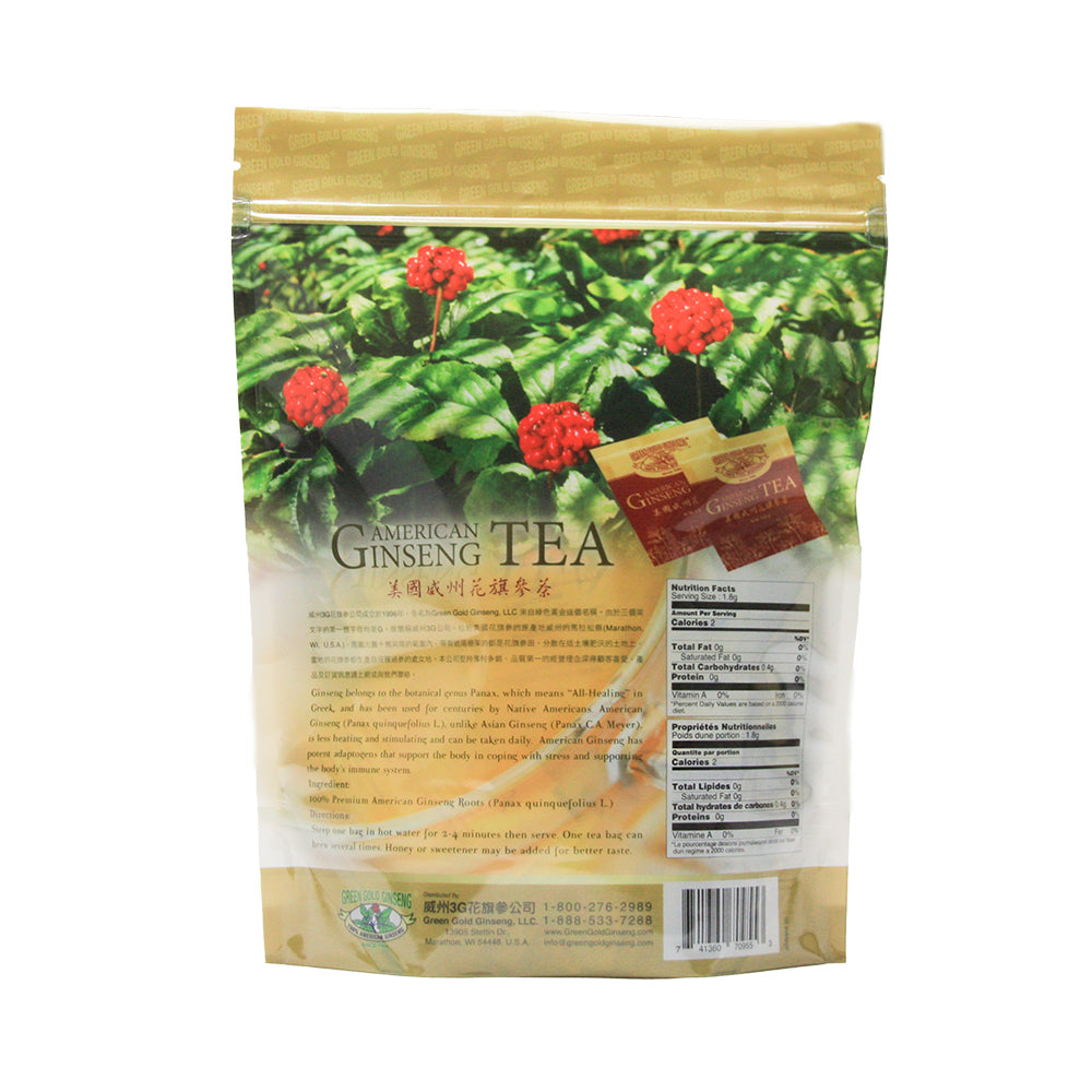 American Ginseng Tea 50 bags package