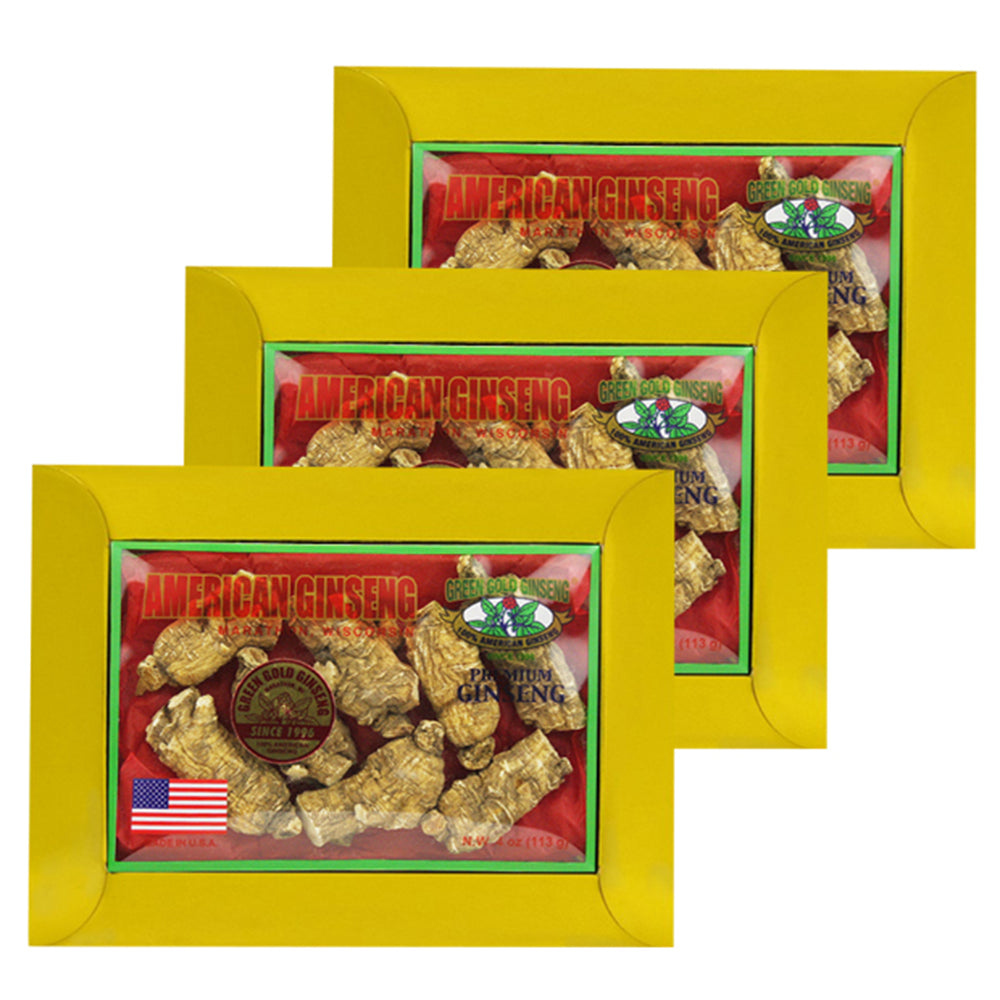 Ginseng Americano Corto Gigante Caja 4oz * 3